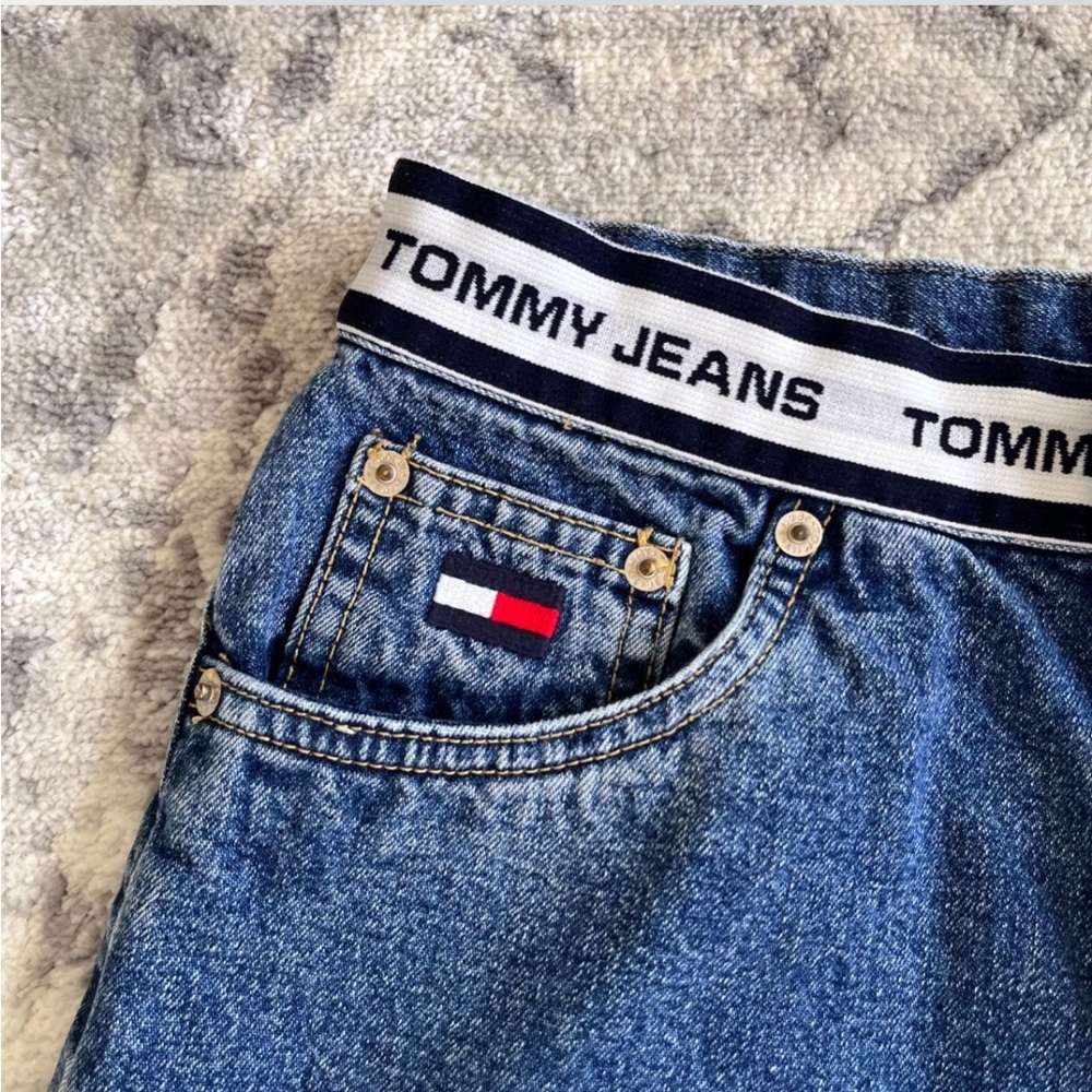 Vintage Tommy Jeans Blue Denim Shorts
